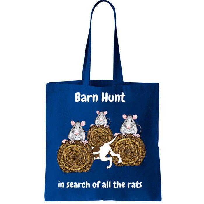 Funny Barn Hunt In Search Of All The Rats Cute Gift Tote Bag