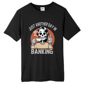 Funny Banking Humor Sarcastic Bankers Christmas Joke Tall Fusion ChromaSoft Performance T-Shirt