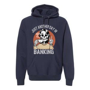 Funny Banking Humor Sarcastic Bankers Christmas Joke Premium Hoodie