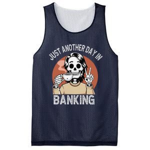 Funny Banking Humor Sarcastic Bankers Christmas Joke Mesh Reversible Basketball Jersey Tank