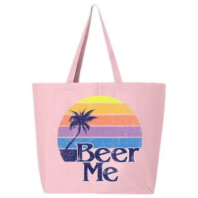Funny Beer Humor Vintage Retro California Beach Fashion 25L Jumbo Tote