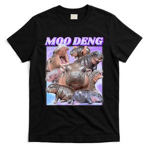 Funny Baby Hippo Moo Deng Gift T-Shirt