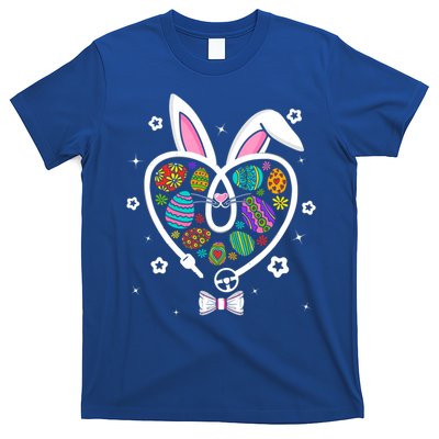 Funny Bunny Heart Trucker Eggs Hunting Easter Day Gift T-Shirt