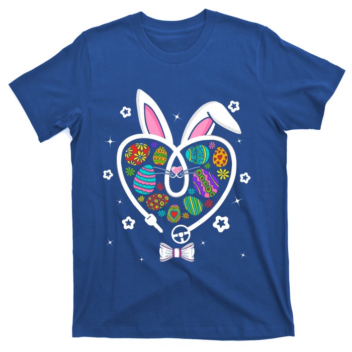 Funny Bunny Heart Trucker Eggs Hunting Easter Day Gift T-Shirt