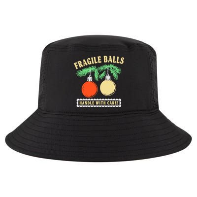 Fragile Balls Handle With Care Christmas 2024 Cool Comfort Performance Bucket Hat