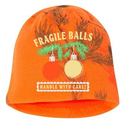 Fragile Balls Handle With Care Christmas 2024 Kati - Camo Knit Beanie