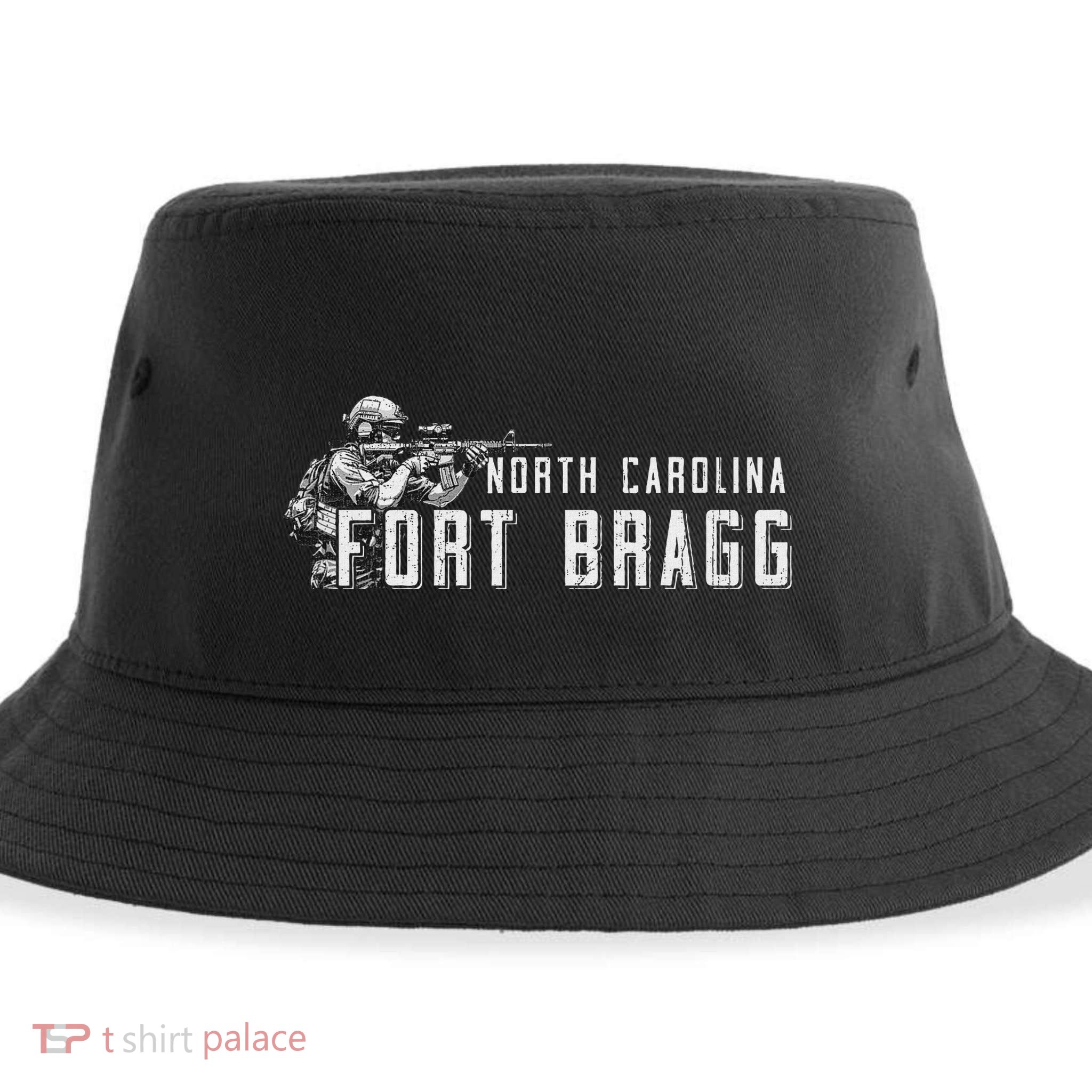 Fort Bragg Home Of The Airborne Special Operations Forces Sustainable Bucket Hat