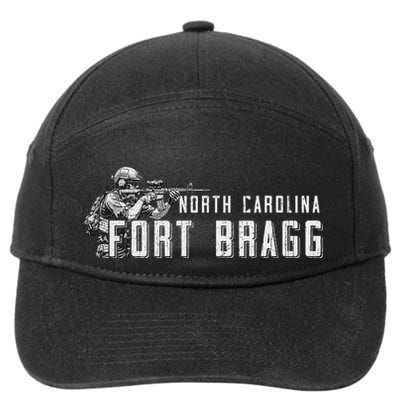 Fort Bragg Home Of The Airborne Special Operations Forces 7-Panel Snapback Hat