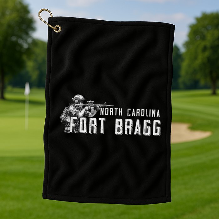 Fort Bragg Home Of The Airborne Special Operations Forces Golf Towel