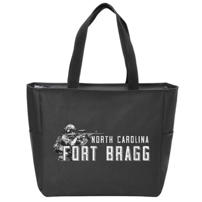 Fort Bragg Home Of The Airborne Special Operations Forces Zip Tote Bag