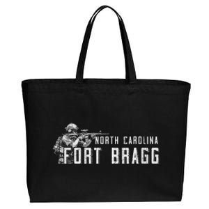 Fort Bragg Home Of The Airborne Special Operations Forces Cotton Canvas Jumbo Tote