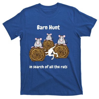 Funny Barn Hunt In Search Of All The Rats Gift T-Shirt