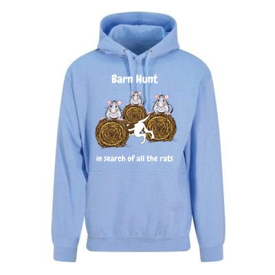 Funny Barn Hunt In Search Of All The Rats Gift Unisex Surf Hoodie