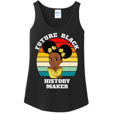 Future Black History Maker Juneteenth HBCU Afro Ladies Essential Tank