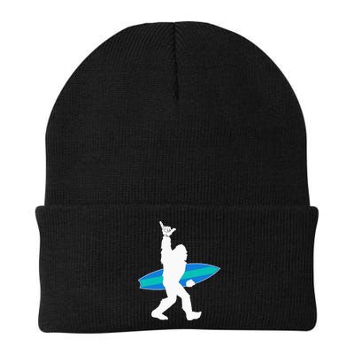 Funny Bigfoot Hang Loose Gift For Shaka Aloha Surfer Lovers Beanie