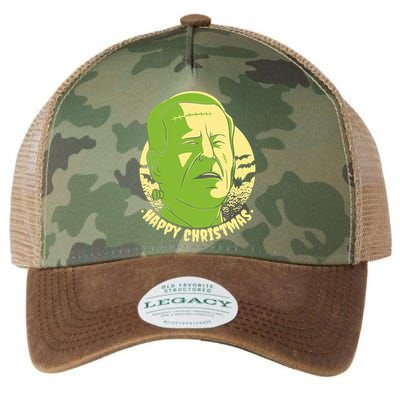 Frankenstein Biden Halloween Funny Legacy Tie Dye Trucker Hat