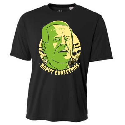 Frankenstein Biden Halloween Funny Cooling Performance Crew T-Shirt