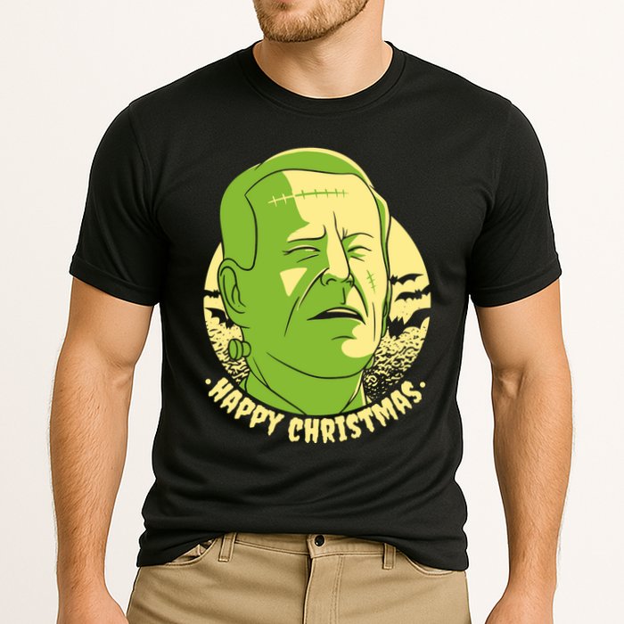 Frankenstein Biden Halloween Funny Cooling Performance Crew T-Shirt