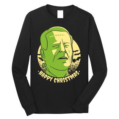 Frankenstein Biden Halloween Funny Long Sleeve Shirt