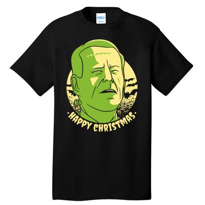 Frankenstein Biden Halloween Funny Tall T-Shirt