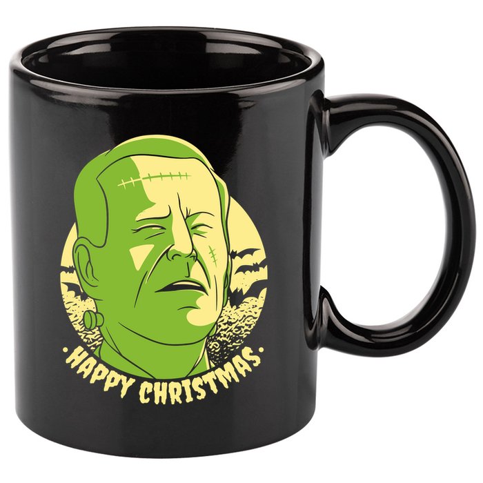 Frankenstein Biden Halloween Funny 11oz C Handle Ceramic Mug