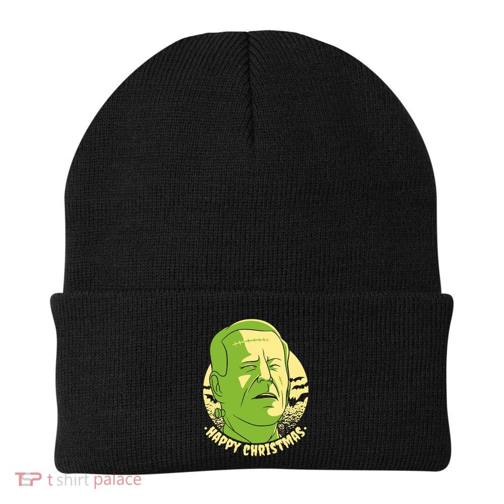 Frankenstein Biden Halloween Funny Knit Cap Winter Beanie