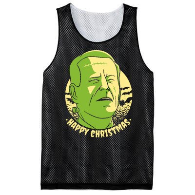 Frankenstein Biden Halloween Funny Mesh Reversible Basketball Jersey Tank