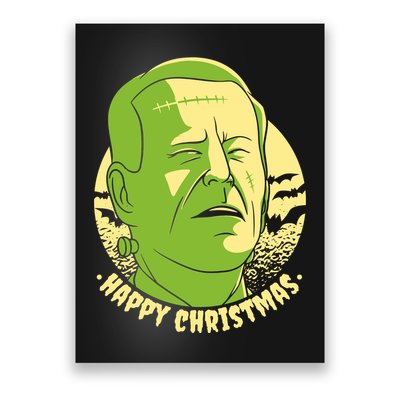 Frankenstein Biden Halloween Funny Poster