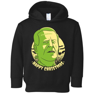 Frankenstein Biden Halloween Funny Toddler Hoodie