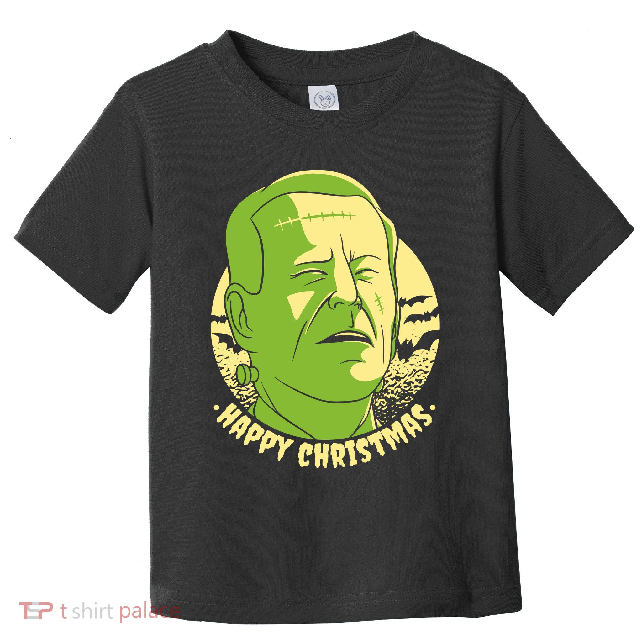 Frankenstein Biden Halloween Funny Toddler T-Shirt