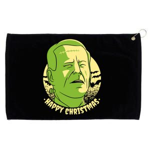 Frankenstein Biden Halloween Funny Grommeted Golf Towel