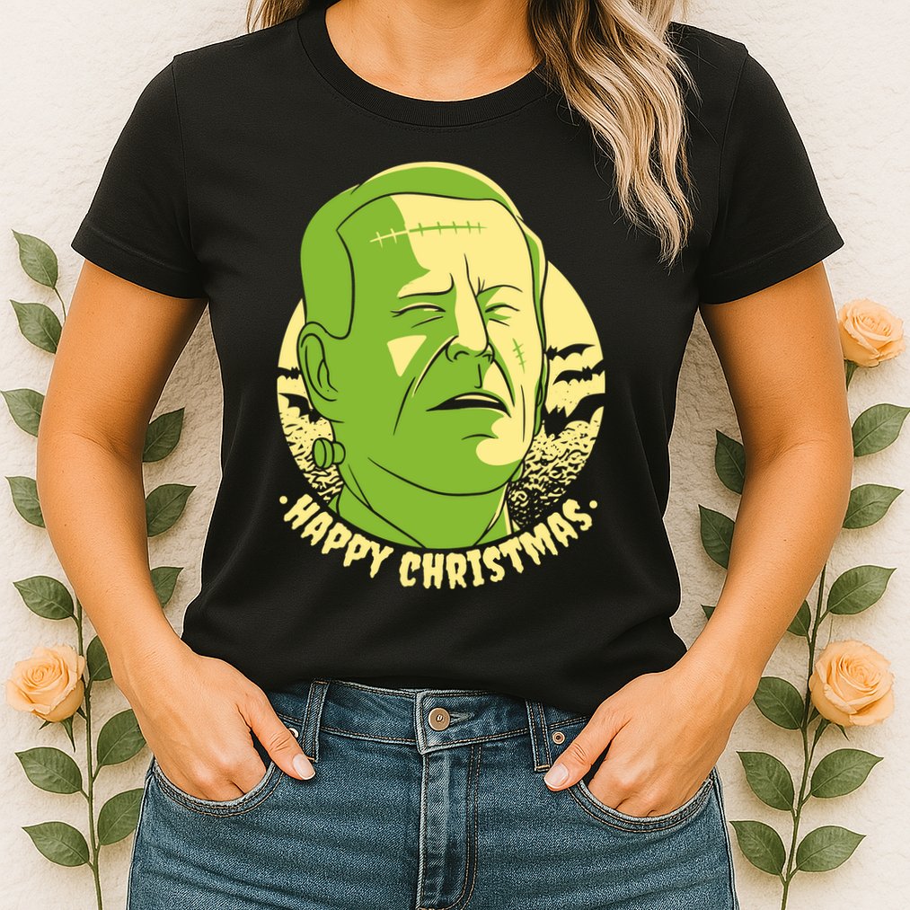 Frankenstein Biden Halloween Funny Womens T-Shirt