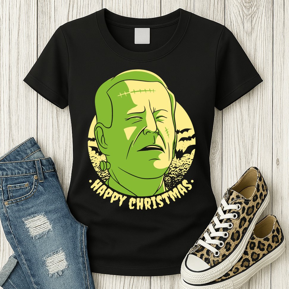 Frankenstein Biden Halloween Funny Womens T-Shirt