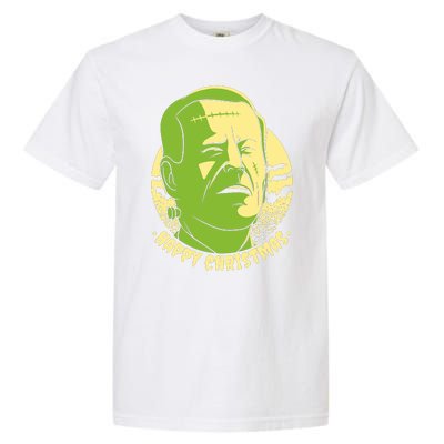 Frankenstein Biden Halloween Funny Garment-Dyed Heavyweight T-Shirt