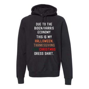 Funny Biden Harris Economy Premium Hoodie