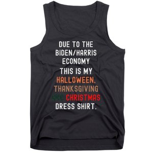 Funny Biden Harris Economy Tank Top