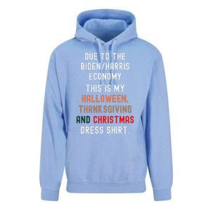 Funny Biden Harris Economy Unisex Surf Hoodie