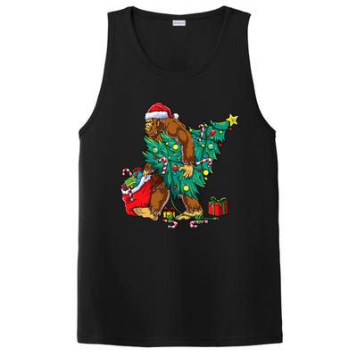 Festive Bigfoot Holiday Decor for Sasquatch Enthusiasts PosiCharge Competitor Tank