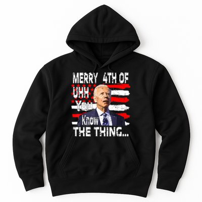 Funny Biden Happy Fourth Of July.Biden 4th Of July Memes Hoodie