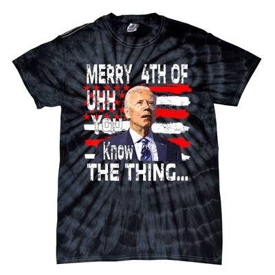 Funny Biden Happy Fourth Of July.Biden 4th Of July Memes Tie-Dye T-Shirt