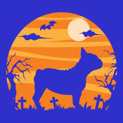 French Bulldog Halloween Gift Costume Frenchie Gift Mom Dad Gift T-Shirt