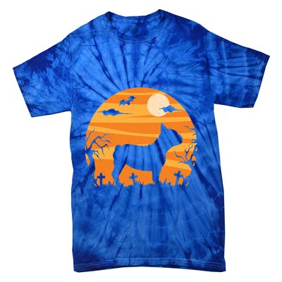 French Bulldog Halloween Gift Costume Frenchie Gift Mom Dad Gift Tie-Dye T-Shirt