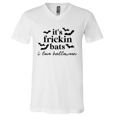 Frickin Bats – Halloween V-Neck T-Shirt