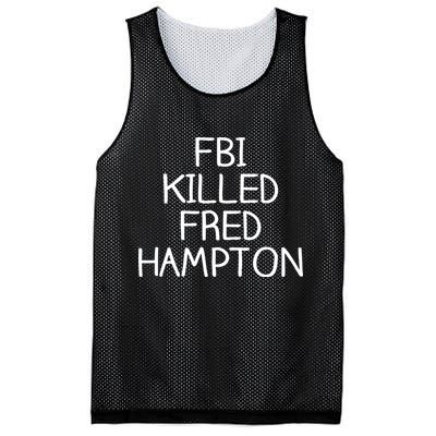 FBI Killed Fred Hampton Mesh Reversible Basketball Jersey Tank