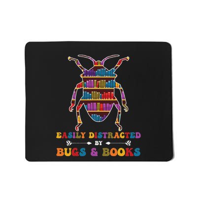 Funny Bug Insects Easily Distracted By Bugs Biology Teacher Mousepad