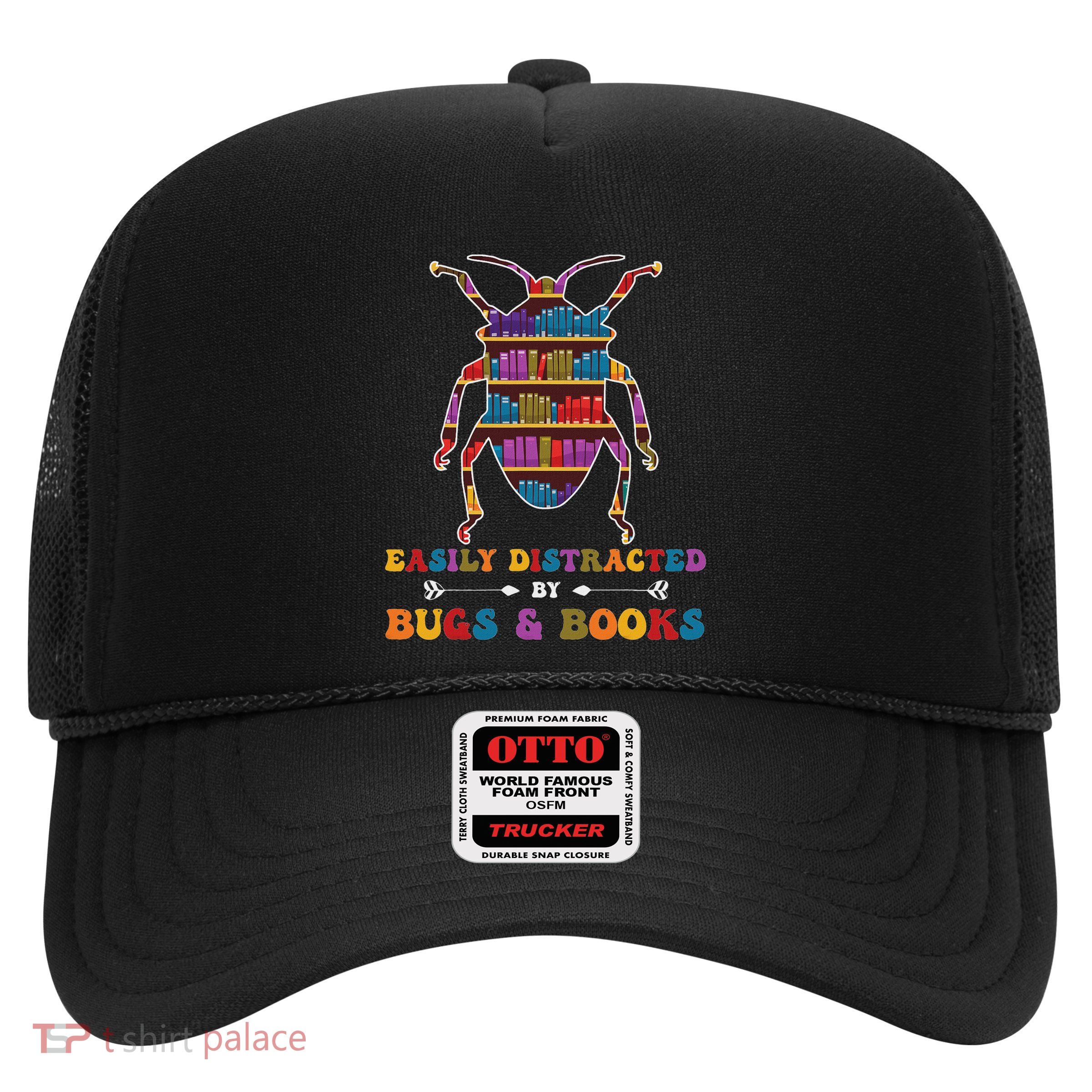Funny Bug Insects Easily Distracted By Bugs Biology Teacher Trucker Hat