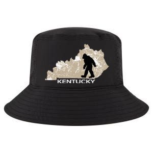 Funny Bigfoot I Believe Loves Kentucky Ky Sasquatch Cool Comfort Performance Bucket Hat