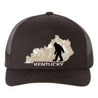 Funny Bigfoot I Believe Loves Kentucky Ky Sasquatch Yupoong Adult 5-Panel Trucker Hat