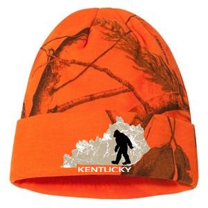 Funny Bigfoot I Believe Loves Kentucky Ky Sasquatch Kati Licensed 12" Camo Beanie