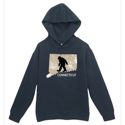 Funny Bigfoot I Believe Loves Connecticut Ct Sasquatch Urban Pullover Hoodie